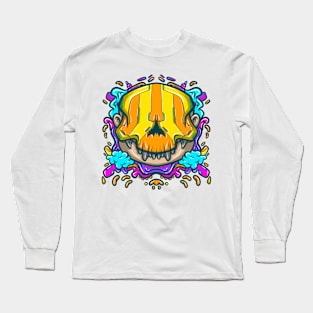 Skull mask Long Sleeve T-Shirt